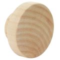 10Pcs Round Unfinished Wood Drawer Knobs 50mm Dia Wood Furniture Cabinet Dresser Pulls. 