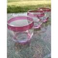 Decoware Salto glass set || glass set || Glassware || fancy glass || colorful glass || fancy glassware || water glass || glass set || Beautiful glass set. 