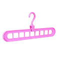 Magic Clothes Hanger 9 Hole Clothes Hanger Multifunctional Drying Rack Space Saving Clothes Hanger Wardrobe Storage Organizer. 