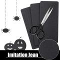 12 Pcs Iron-on Mending Fabric 4.92 x 11 Inch Iron on Clothes Patches. 