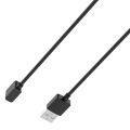 For Xiaomi Mi Band 8 Watch Magnetic Suction Charger USB Charging Cable, Length:1m. 