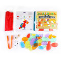 Rainbow Pebbles Transparent Sorting Stacking Stones. 