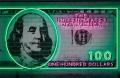 One Hundred Dollars Canvas Art Prints Money Never Sleeps Inspiring Wall Paintings Graffiti Posters Pictures Home Decor Cuadros. 