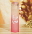 [Hot Sale] Hello Masterr Portable Frosted Gradient Bottle Glass - Pack Of 4. 