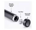 Stainless Steel Thermos Flask Bottle with Liquid Temperature Display | 500 ml | Black. 
