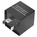 Flash relay simple 0.1-150 W Adjustable 3-pole LED flasher for turn signal repair Turn light Hyperblitz Fix Normal lights. 