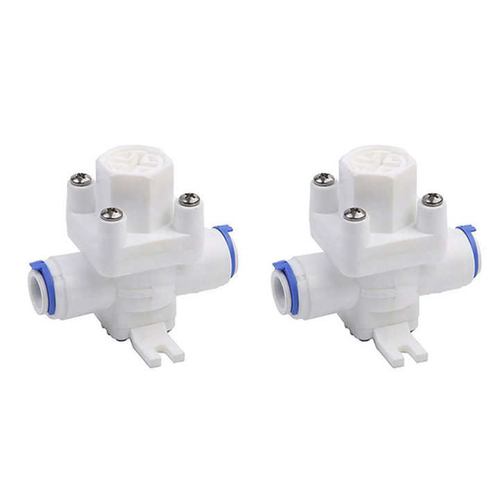 2X Water Pressure Valve 3/8Inch Reducing Valve Water Pressure Relief Regulator for RO System Water Regulator Controls