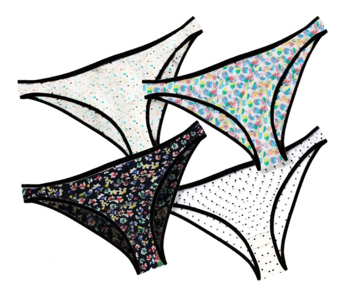 2 Pcs of T Panty For Girls in Soft Cotton Fabric for Women
