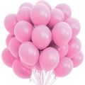 Pink Balloons - Pink Color Latex Balloon (10, 25, 50, 100) Pieces. 