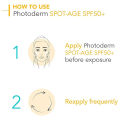 Bio-derma Photoderm Spot Age Sunscreen With SPF 50+, UVA/UVB - Anti Dark Spots & Anti-Aging Sunblock Cream, 40ml. 