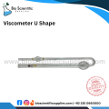 Viscometer Glass Capillary Viscosity Meter Ubbelohde Viscosity Meter VISCOMETER U-SHAPE. 
