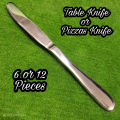 Stainless Steel Dinner Knife, Pizza Knife, Table Knife. 