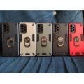 Samsung A72 Armor Series PC + TPU Protective Case with Ring Holder Cover For Samsung A72. 