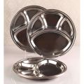 (Pack Of 3) 4 in 1 Thaali partition tray heavy quality. 