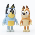 8pcs/set Bluey Family Kawaii Animal The Bluey Bingo Action Toys PVC Figures Cute Cartoon Dog Movable Doll Bingo Dog set Education toys Children's toys Gift. 