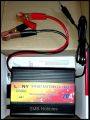 2 in 1 Car Battery 12v  Adjustable Smart Battery Charger / Adapter for 12v Fan Light. 