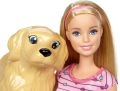 BARBIE FAMILY with Dog and Three Puppies. 
