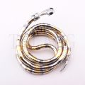 5 Colors 6mm 90cm Bendable DIY Snake Head Necklace Flexible Twisty Bangle Bracelet. 