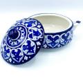 Blue Pottery, Hand Made, Hand Painted, Handi,. 
