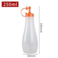250/360/480/720ML Condiment Squeeze Bottle Salad Dressing Ketchup Sauce Bottle Kitchen Leak-Proof Oil Container Food Dispenser. 