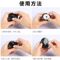 Car aromatherapy tablet replacement core double-ring suspension fragrance tablet car flying saucer aromatherapy supplementary car perfume ornament paste. 