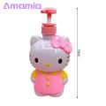 Cartoon Soap Dispenser Adorable Cartoon Cat Soap Dispenser 500ml Refillable Pump Bottle for Shower Gel Shampoo Storage Cute Bathroom Accessory for 500ml Cat Standing Shampoo Dispenser. 