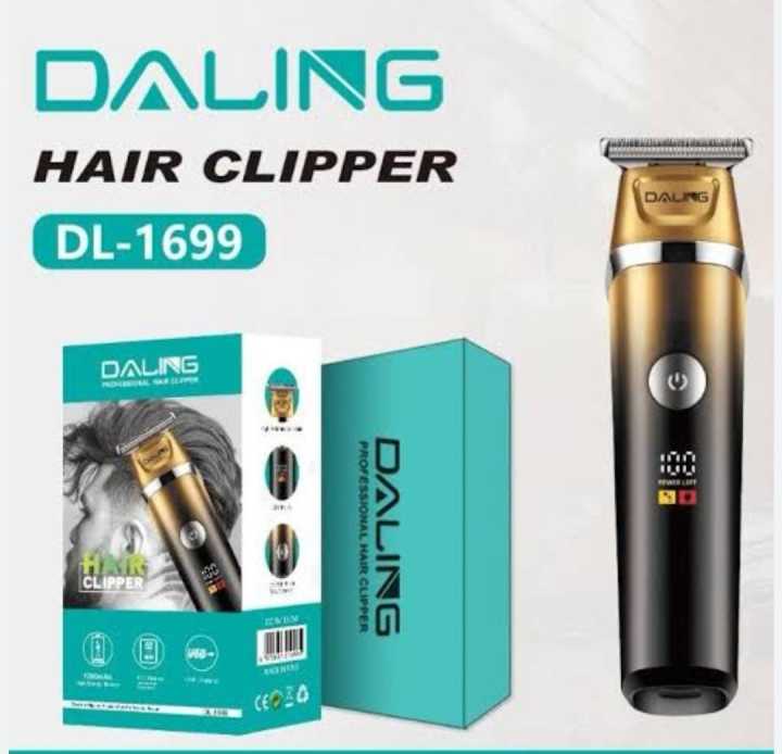 DALING DL-1699 HAIR CLIPPER Hair Cutting machine rechargeable barber clippers professional electric cordless hair trimmer for men