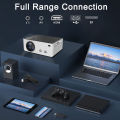 Android 11.0 Projector Portable Screen Video LCD Smart10000 Lumens 1080P Home Projector Smart Android Wireless Projector Hd Home Theater Video Projector Mini Projector 4K Video. 