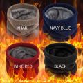 Winter Men Outdoor Windproof Warm Scarf Unisex Fashion Knitted Plush Thicken Wool Protect The Neck Scarf Female Pullover Scarf. 