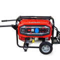 Loncin 6.5 KW LC9000DA Petrol n Gas Generator - with Wheels Kit n Side Battery Stand. 
