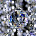 10/20 pieces lot 30mm Glass White Crystal Chandelier Faceted Ball For Chandeliers Lighting Parts Home Wedding Decoration. 