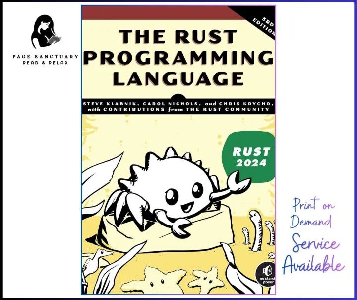 The Rust Programming Language, 3rd Edition by Steve Klabnik | Systems ...