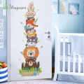 Cartoon Animals Wall Stickers For Kids Room Wardrobe Child Bedroom Nursery Self Adhesive Vinyl Cute Door Sticker Home Wall Decor. 