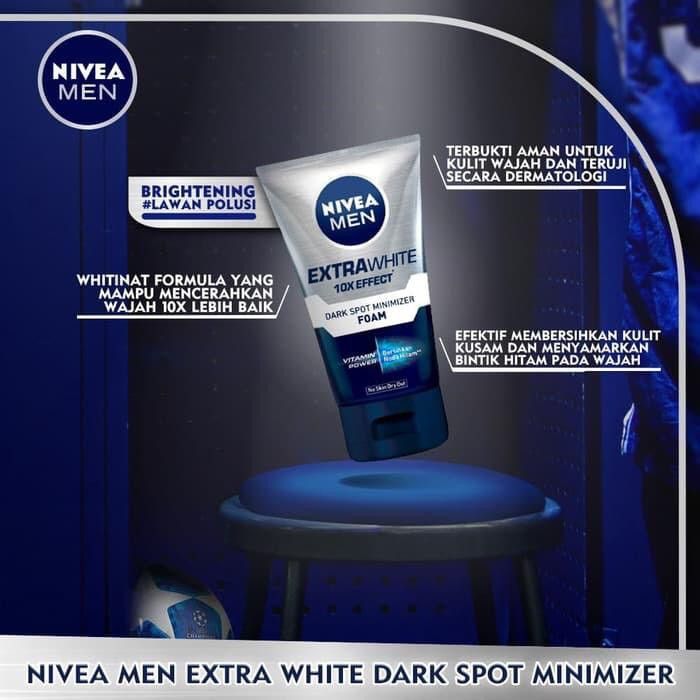 Nivia Men Extra Brightening Facewash – 100ml