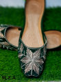 Khussa for girls Velvet Khussa for Women New Design Handmade Khussa A16. 