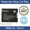 Motorola Moto G4 Play Battery GK40 Replacement Premium Quality 2800mAh For Motorola Moto G4 Play. 