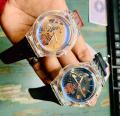 Crystal Clear Elegance watches Embrace Transparency with Our Exquisite Collection of Watches Featuring Transparent Dials watch for men watch for boys watches. 