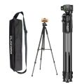 PLOKAMA PK9990 Professional Tripod | 180cm Height | Universal Mobile/DSLR Mount | 360° Rotation | Heavy-Duty Aluminum | Portable Design. 