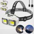 USB Rechargeable Sensor Headlight HX-816S Powerful LED Flashlight Headlamp Torch Head Light Camping Fishing Mining Light Lamp Torch. 