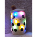 25-35CM Mini Led Boba BROWN SUGAR SUPER Jumbo Doll Boba Stuffed Pillows Jumbo Boba Doll/Plush Doll on Beautiful Blinking SNI. 