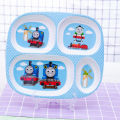 Cartoon Anime Kittys Pikachu Doraemon Frozen Melody Thick and Cute Fall Resistant Division Dinner Plate Kids Toy Holiday Gifts. 