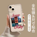 The same phone case Jennie is suitable for Apple 16, Huawei Mate60, Pro, Jin Jennie, iPhone 15, Album Pura70, Xiaomi 14, Peripherals IQOO13, Supporting Oppo, Redmi, Vivo, Honor. 