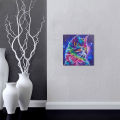 Migeet DIY 5D Diamond Painting Kits DIY Drill Diamond Painting Needlework Crystal Painting Rhinestone Cross Stitch Mosaic Paintings Arts Craft for Home Wall Decor Gift 25*25cm. 