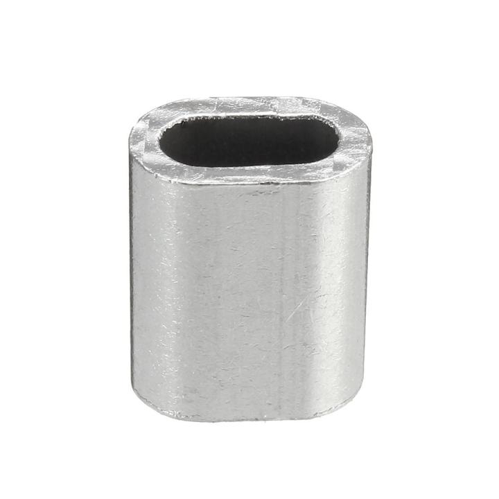 Aluminum Cable Crimps Sleeves Cable Ferrule for Snare Wire Rope Clip Fittings 2.5mm