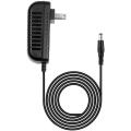 Power Adapter for La Crosse S88907 (NOT fit Other Models) Wireless Color Weather Station DC Power Charger Cord Cable PSU, 5 Feet, with LED Indicator, Compatible Replacement. 