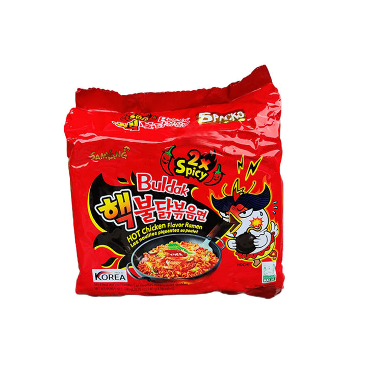 Samyang 2X Spicy Flavour Ramen Noodles Family Pack