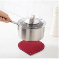 IKEA 365+ GUNSTIG Pot stand, magnetic, red, dark grey. 