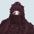 Crown Hijab With Naqab Ready To Wear| Crown Niqab Hijab for Girls | Crown Style Naqab and Hijab. 