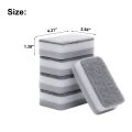 5Pcs Double-sided Cleaning Spongs Household Scouring Pad Kitchen Wipe Dishwashing Sponge Cloth Dish Cleaning Towels Accessories. 