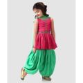 Baby girl lawn frock with patlya shlwar  for summer-Premium quality lawn dress for 1 to 7 years baby girl. 
